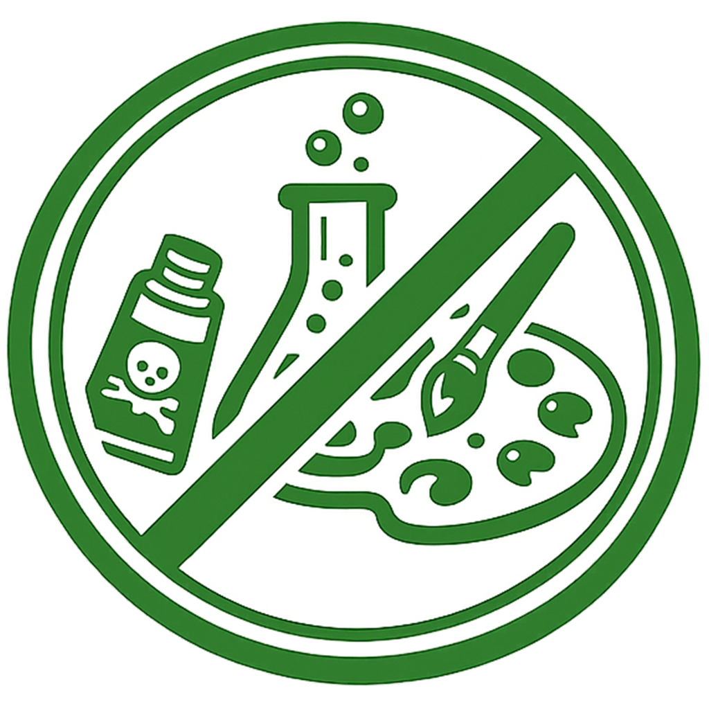 Free from Artificial Dyes